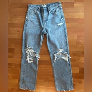 AGOLDE 90'S MID RISE LOOSE FIT JEANS